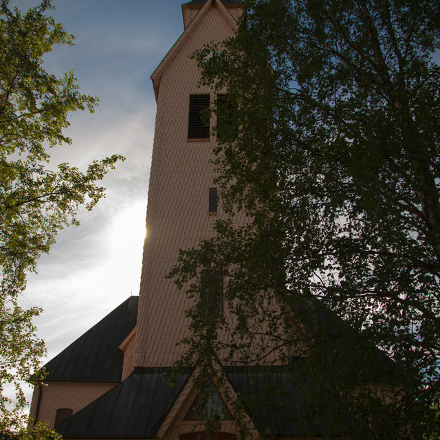 View of Arjeplog Church.