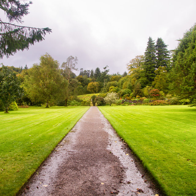 The gardens of Clan Donald Skye.