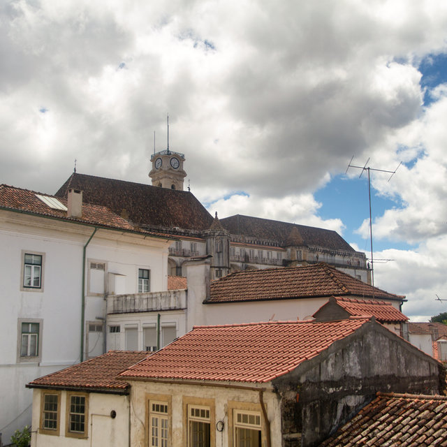 View from the Museu Nacional de Machado de Castro towards the University of Coimbra.